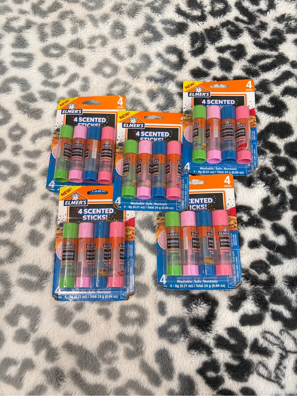 5 pack Of Scented Elmers Gluesticks